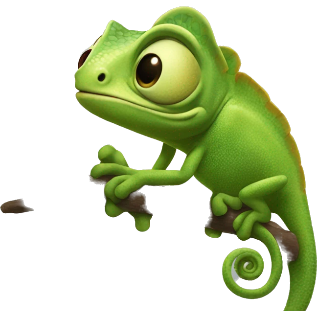 pascal the chameleon from tangled emoji