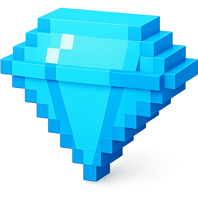 blue diamond emoji