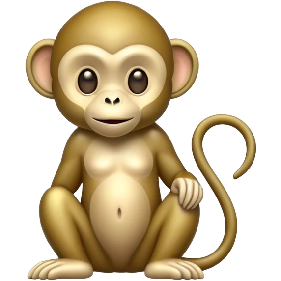 glass monkey emoji