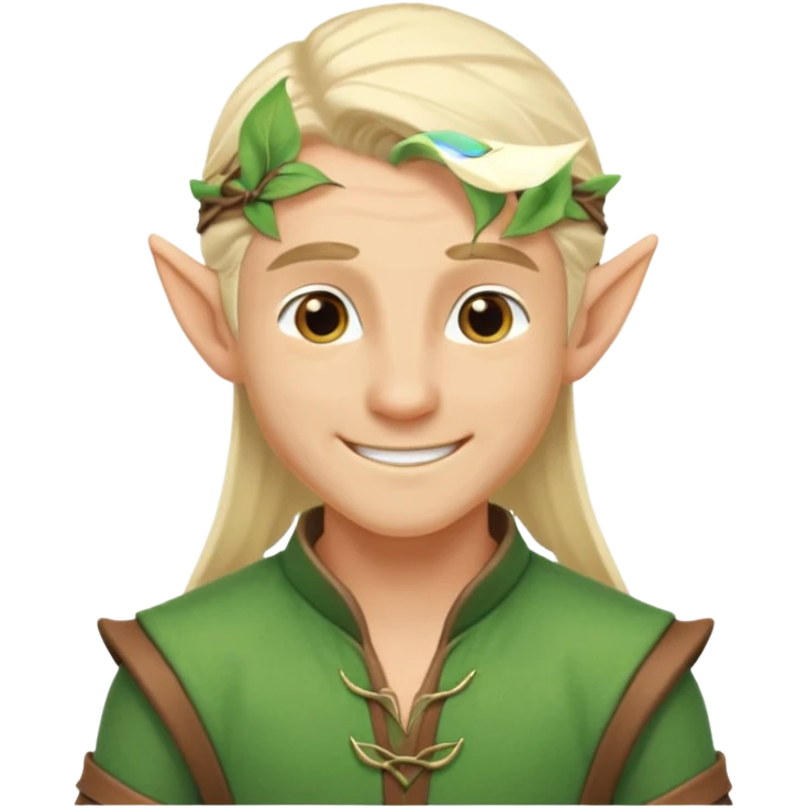 elf male legolas summer wibe emoji