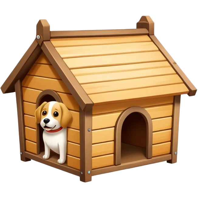 Dog house emoji