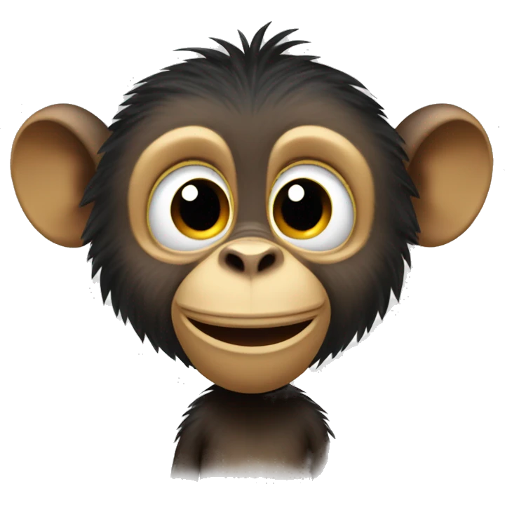 Ruffy d monkey says hello emoji