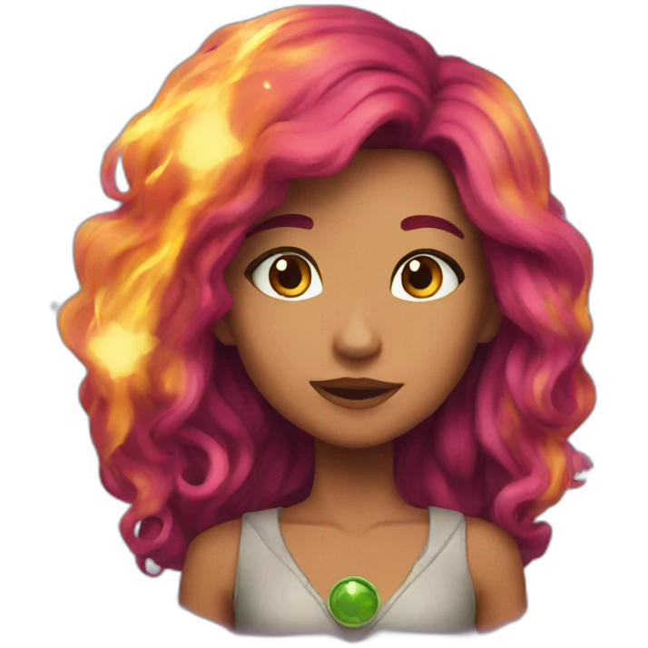 Starfire emoji
