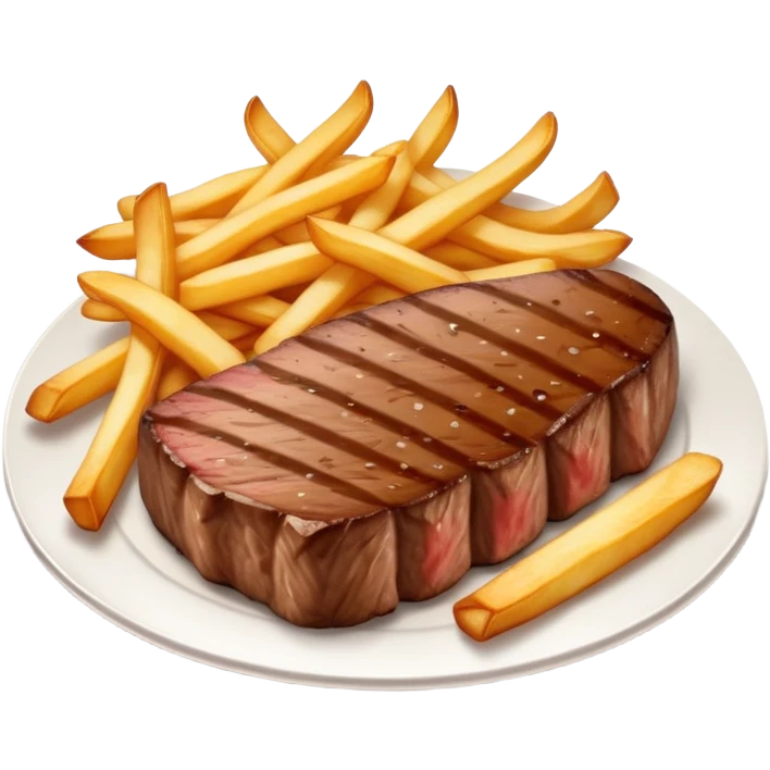 Steak frites  emoji