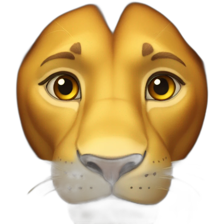 Le roi lion emoji
