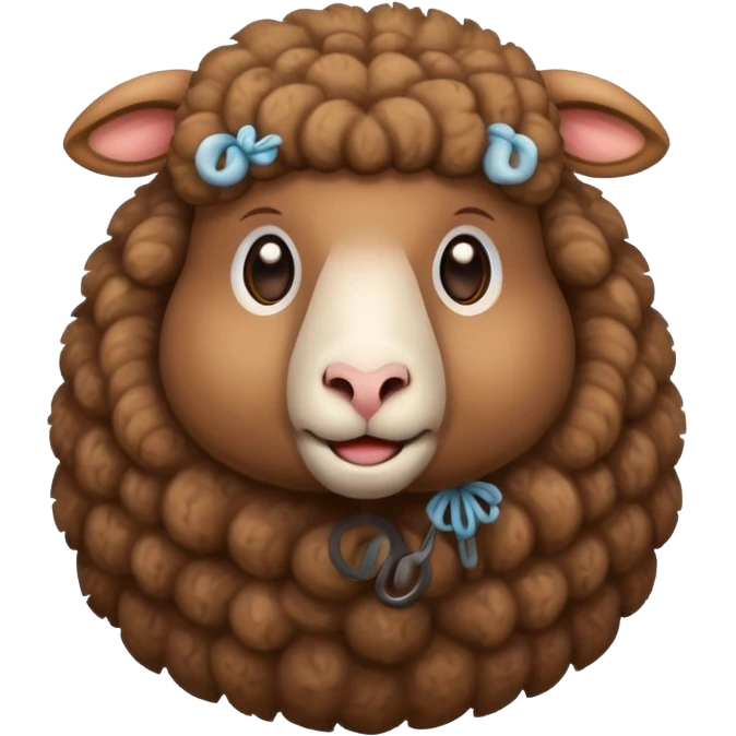 brown sheep emoji emoji