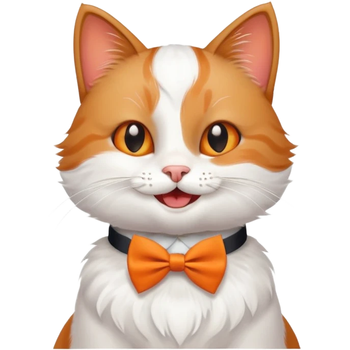happy cat groom at a wedding emoji