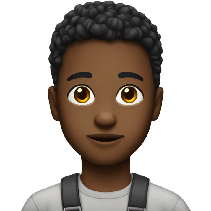 realistic portrait of boy emoji