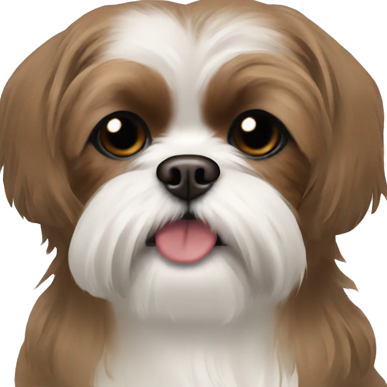 Brown Shih Tzu emoji
