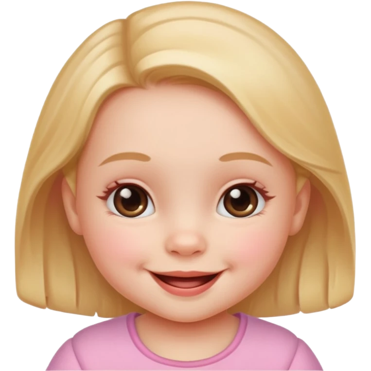 Baby girl emoji