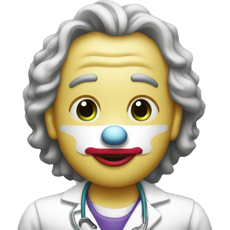 Medico payaso  emoji