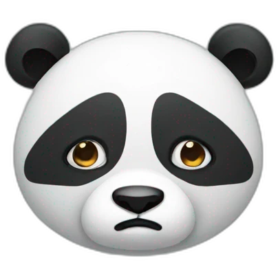 sad panda emoji