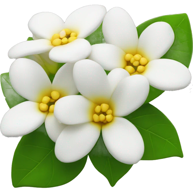 Jasmin flower  emoji