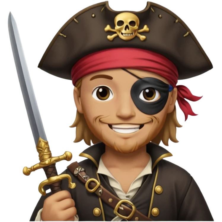 Jolly Rogger of shanks emoji