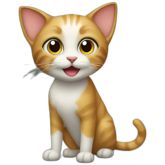 cat in town emoji