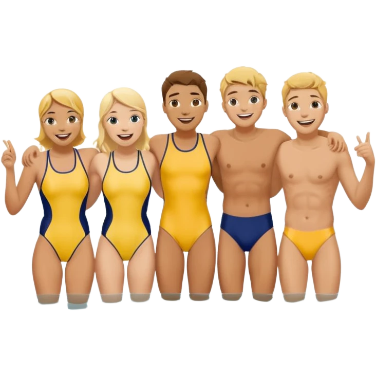 university for college swimmers emoji