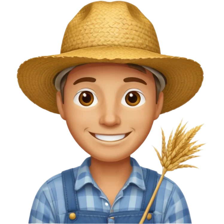 Farmer emoji
