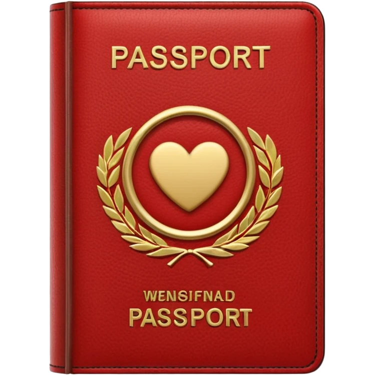 red passport emoji