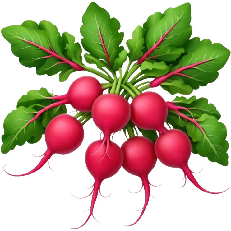 bunch of radishes emoji