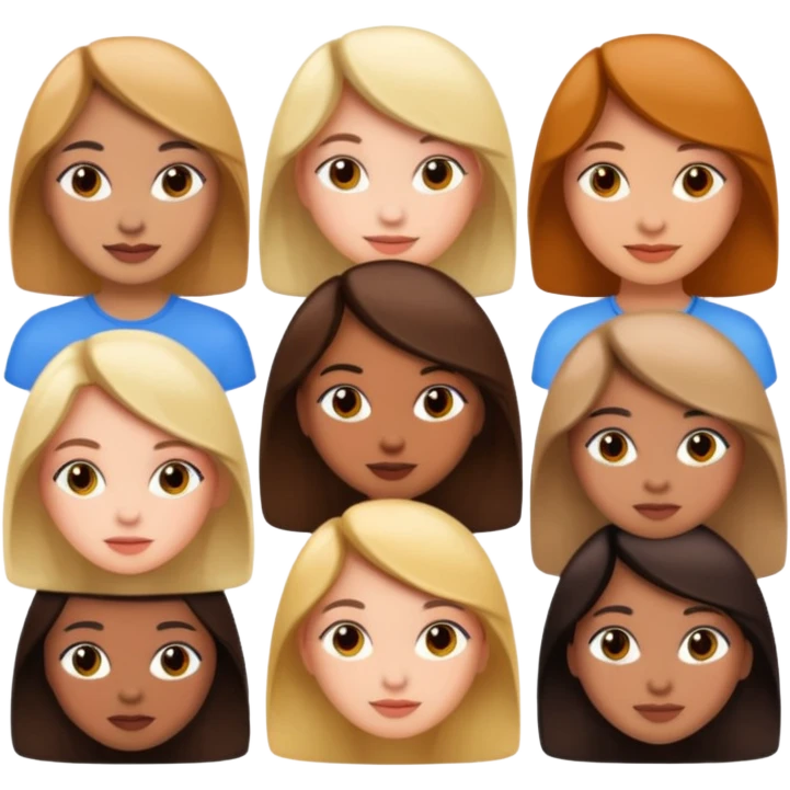 Girls emoji