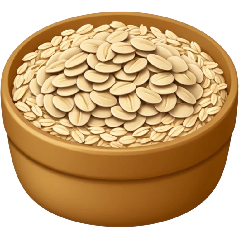 rolled oats emoji