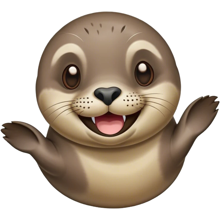 Laughing seal emoji