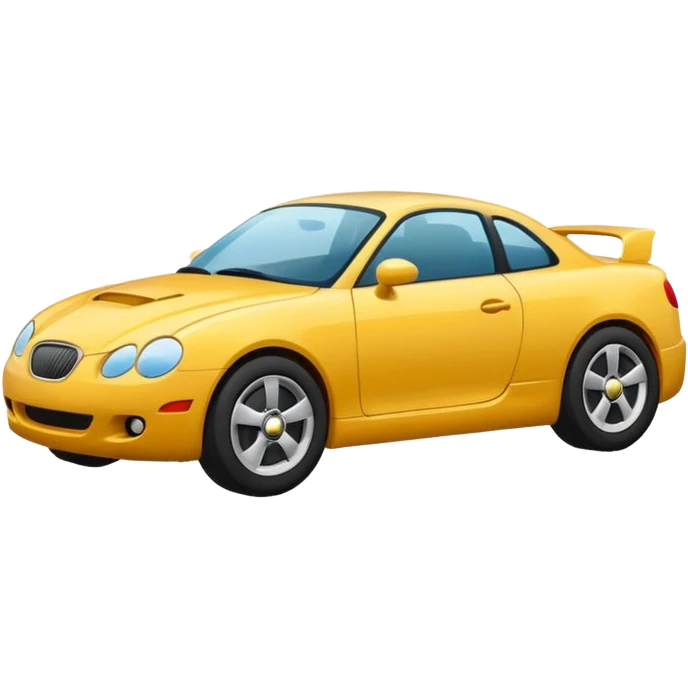 Fast car smoke emoji