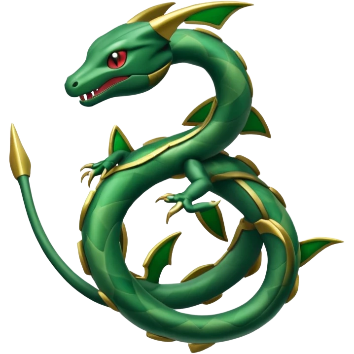 Pokemon  legendary Rayquaza emoji