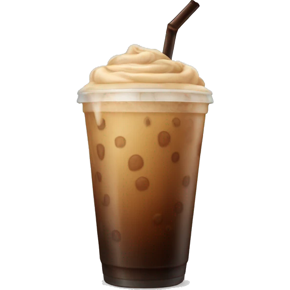 Iced coffee  emoji