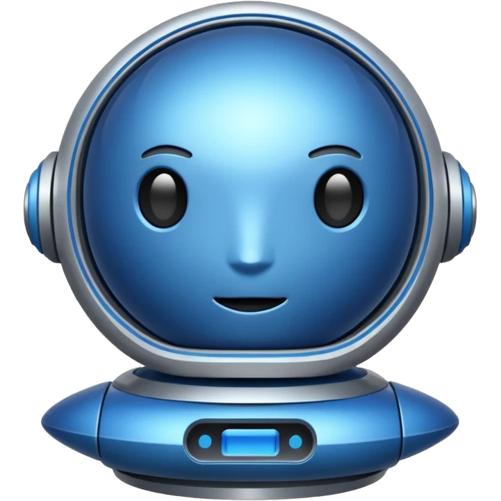blue spacecraft emoji