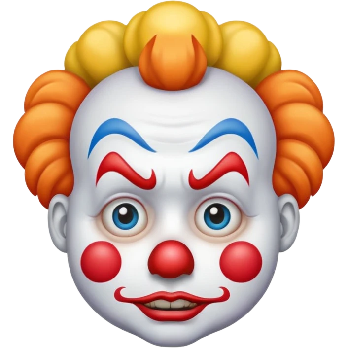 Sad clown emoji emoji