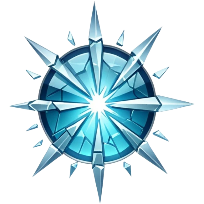 shattered glass emoji