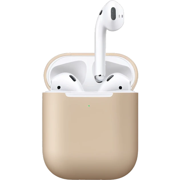 Beige Apple AirPods Max emoji
