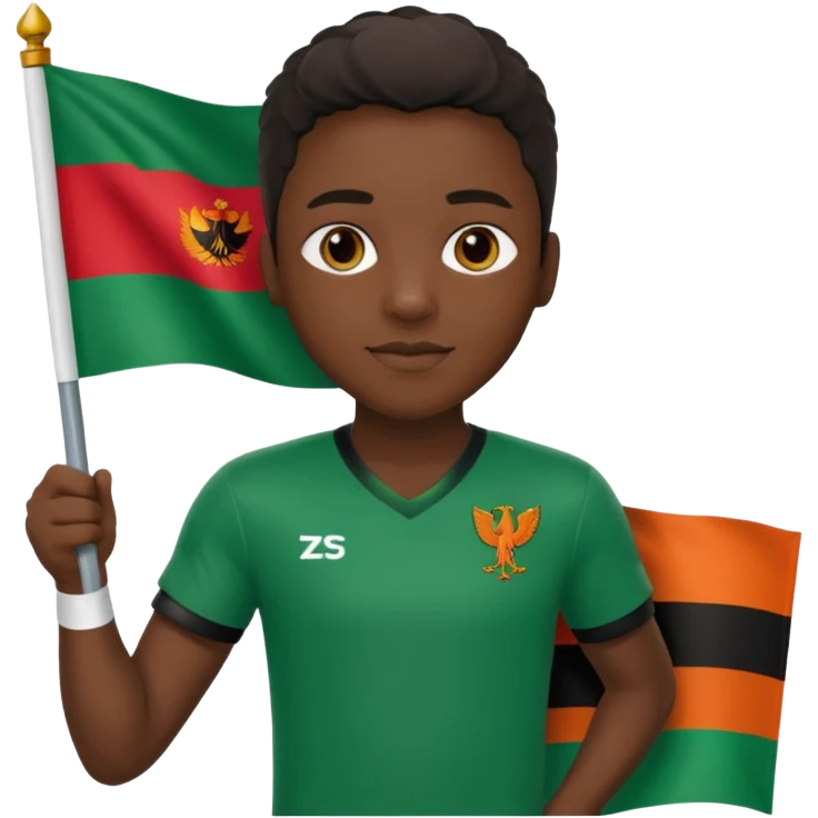 I SAID REMOVE THE UK AND REPLACE IT WITH ZAMBIA emoji