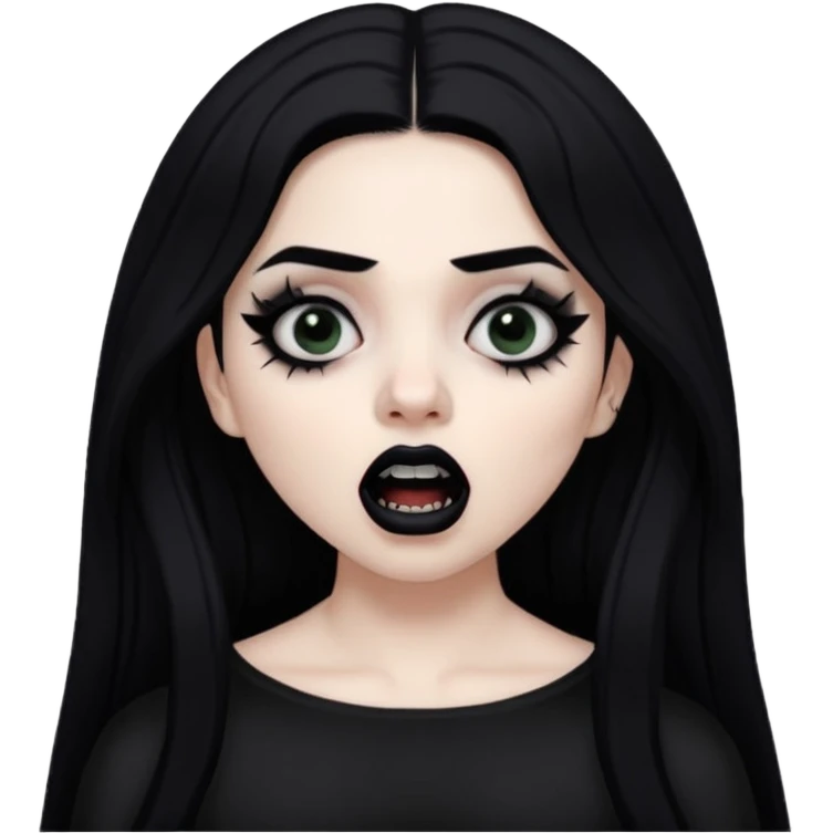 Mexican goth girl can’t sleep and yells about new suicideboy album
 emoji