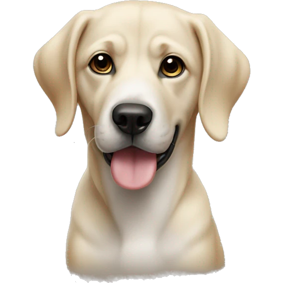 ekmek tutan köpek emoji