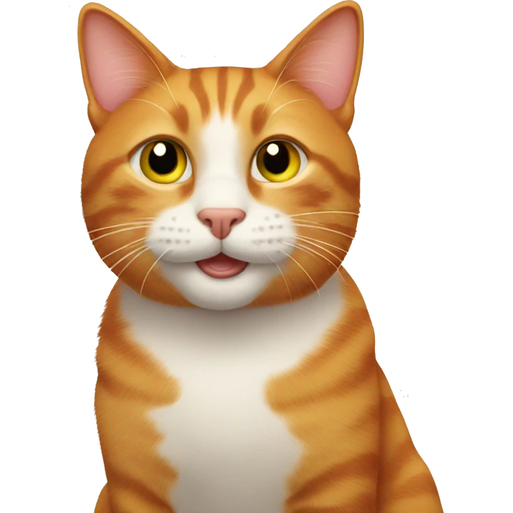 Ginger cat emoji