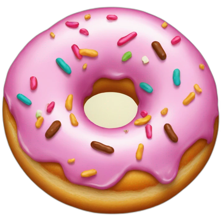 Picture of a donut emoji