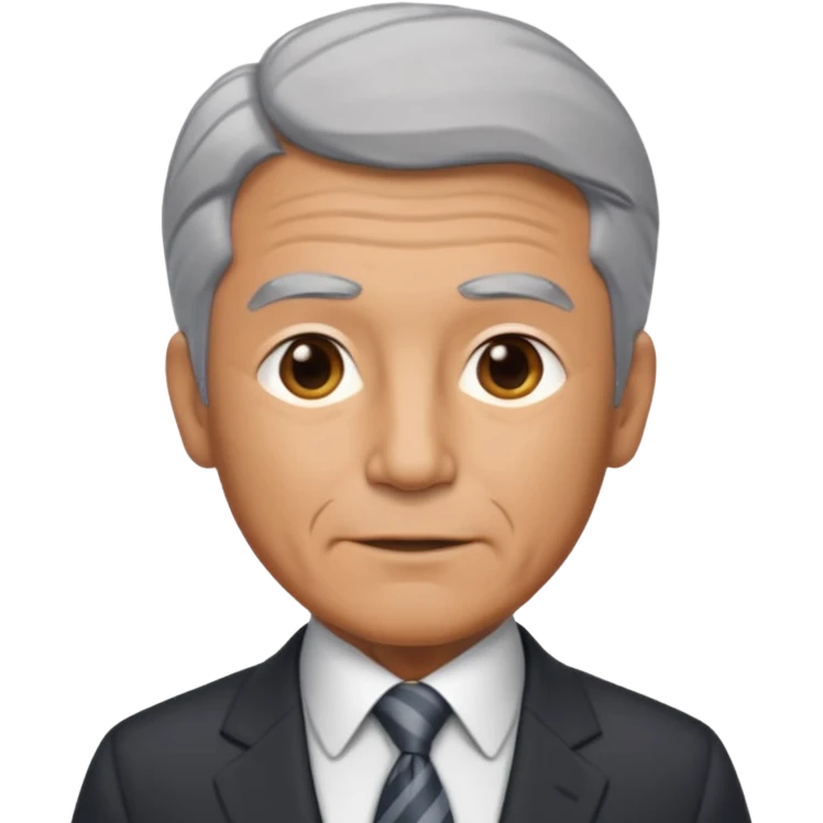 old realystic businessman emoji