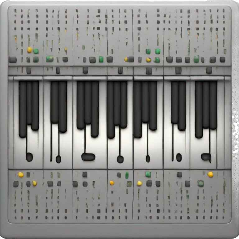 Studio rectangular equalizer emoji