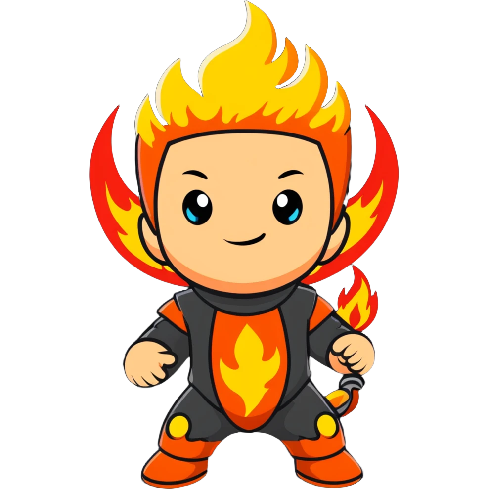 baby Jack Jack from The Incredibles with superpowers - on fire, laser eyes, and multiple forms emoji