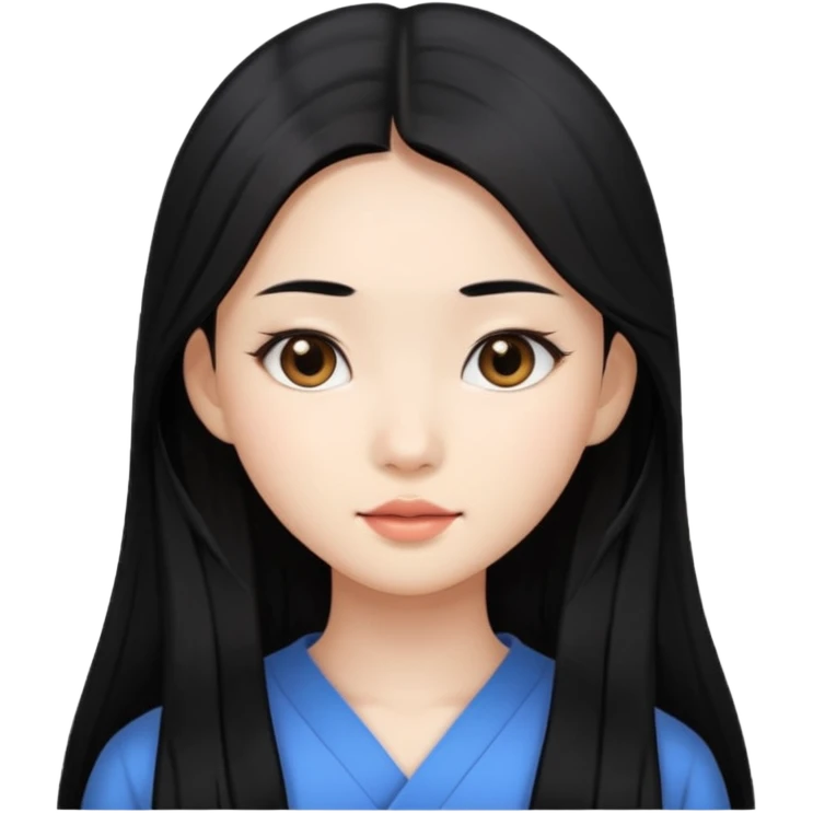Asian girl emoji