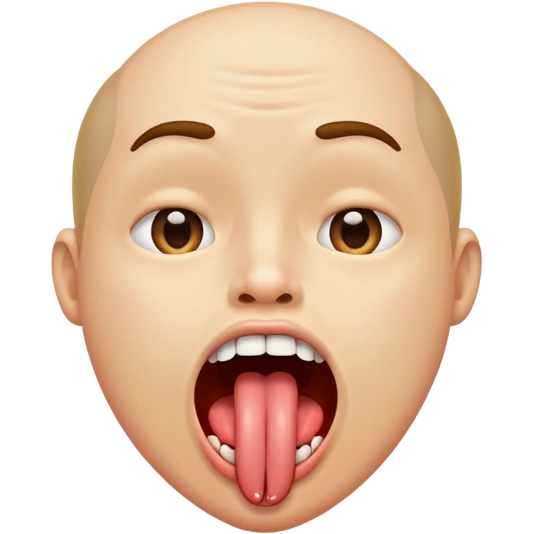 tongue hanging out of open mouth drooling  emoji