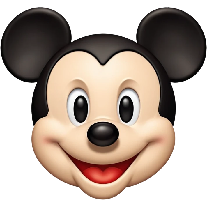 Mickey mouse emoji