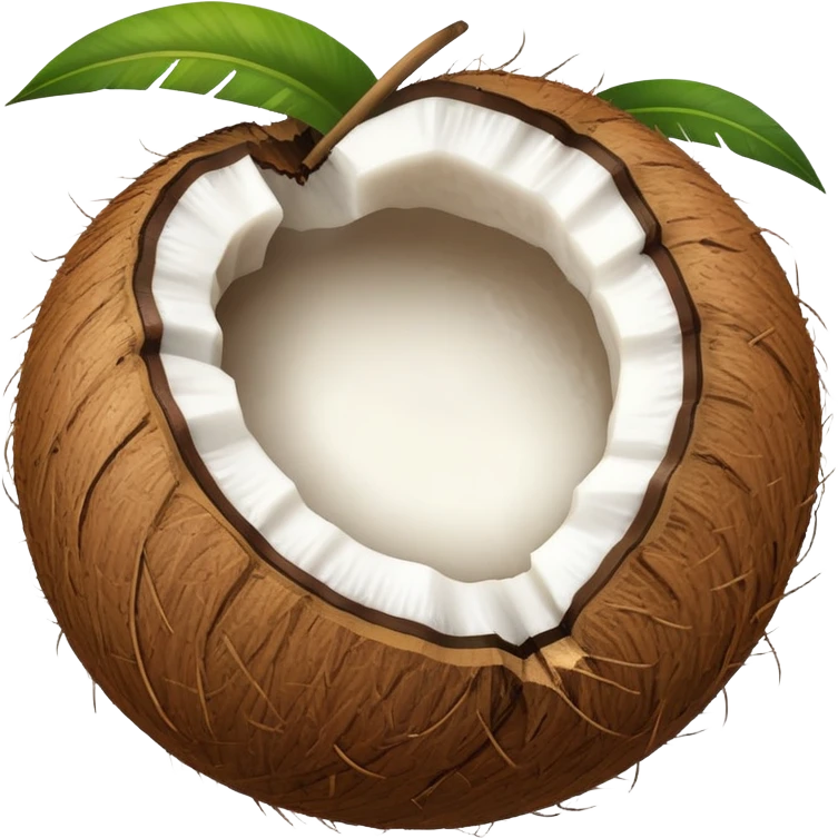 Florida coconut emoji