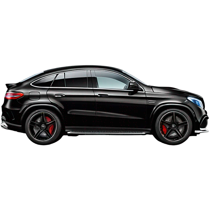 Mercedes Gle 63s coupé barabus black emoji