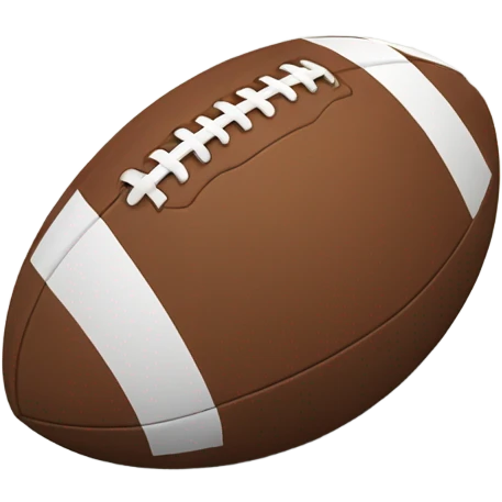 Sad football emoji