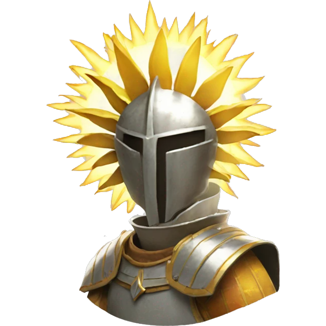 Solaire Praise the sun emoji