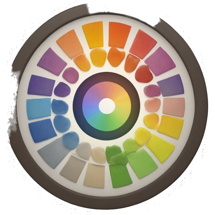 color wheel emoji