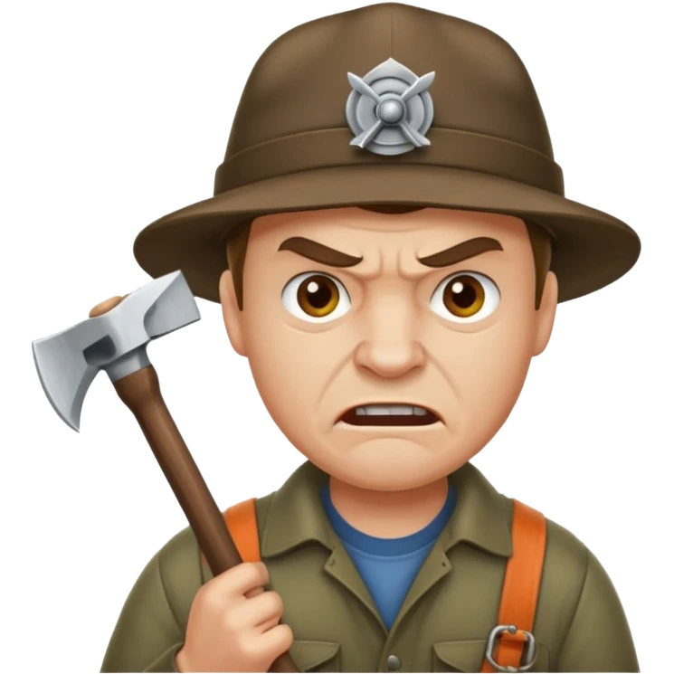 Brian robeson at the beginning of Hatchet
struggling with his parents' recent divorce and harboring . He is angry, self-pitying
He is carrying a hatchet
He is on a single-engine plane with a pilot who soon suffers a heart attack, leaving Brian to navigate the crash and his new, harsh reality. emoji